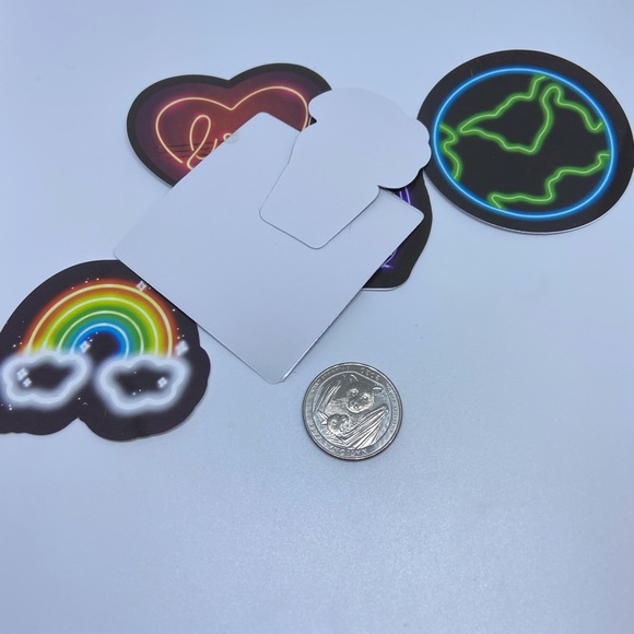 Neon style graffiti stickers - Picture 3 of 5